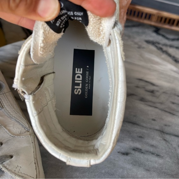 Golden Goose Patchwork Slide Sneakers EU 40 – Sold Out, Rare Neutral Find - Picture 9 of 13